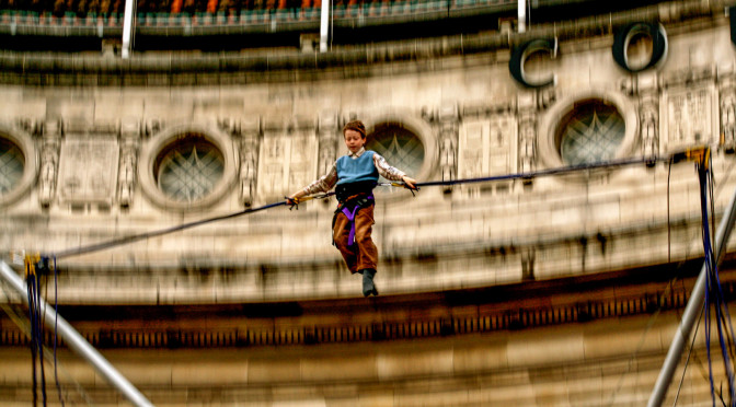 Panning al London County Hall